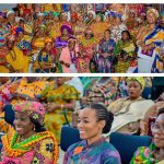 Nana Konadu Agyemang-Rawlings, former First Lady, and daughter Dr. Zenator Agyeman-Rawlings at “Gathering of the Royals”