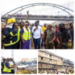 Legal Counsel to President John Mahama, Marieta Brew and Ashanti Regional Minister, Dr Amoakohene commiserate with fire victims at Adum