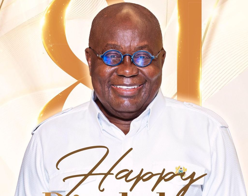 Nana Akufo Addo is 81 Years today