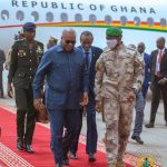 President Mahama meets Mali's Assimi Goita