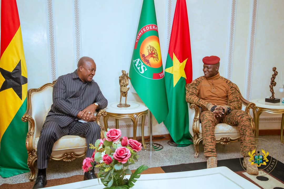 esident Mahama holds bilateral talks with Burkina Faso’s leader Ibrahim Traoré