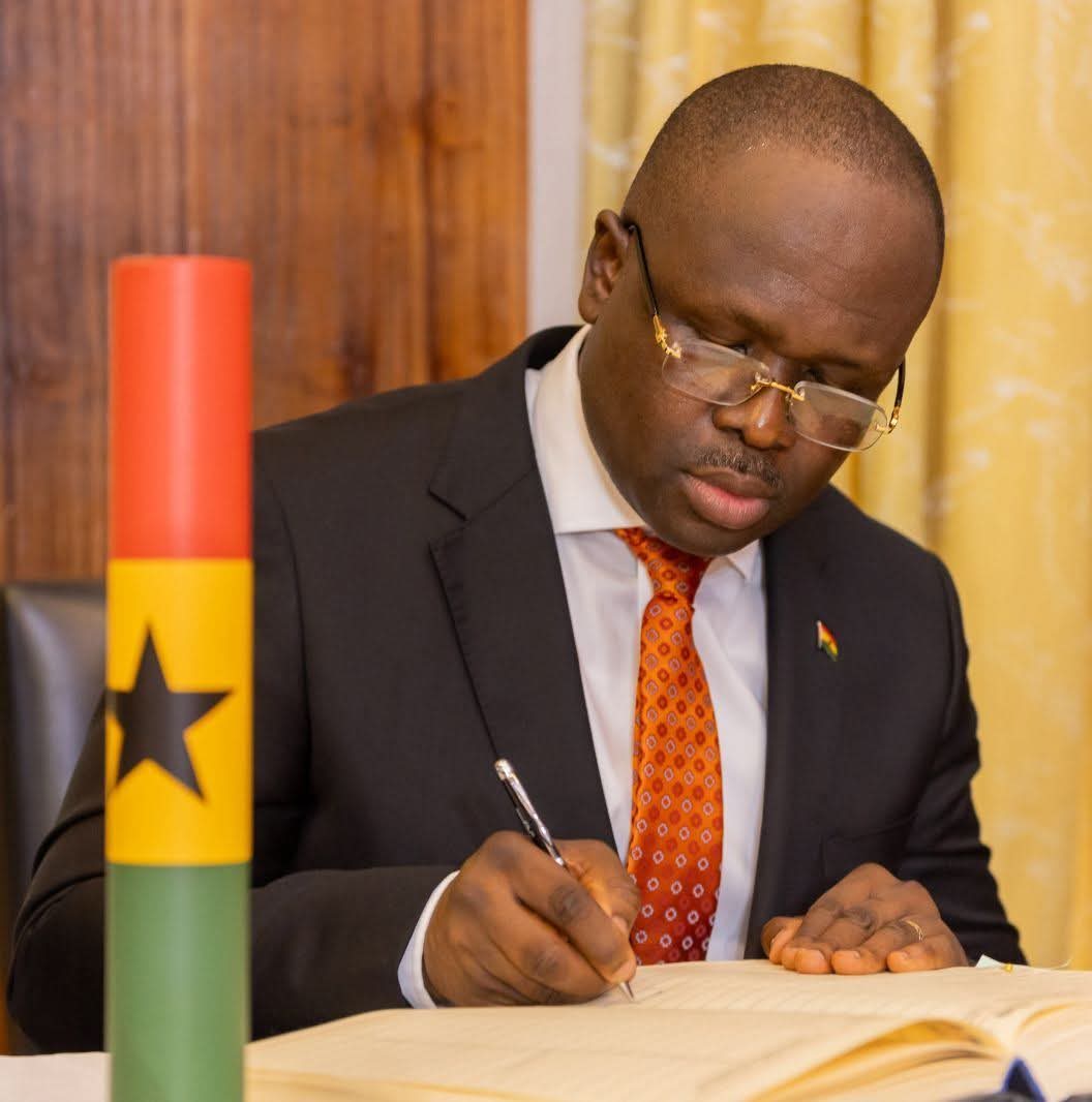 Dr Omane Boamah speaks against illegal mining