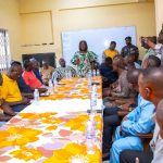 Elizabeth Ofosu-Adjare on meets with Suame Magazine Industrial Development Organization (SMIDO) at Kumasi, Ashanti Region.