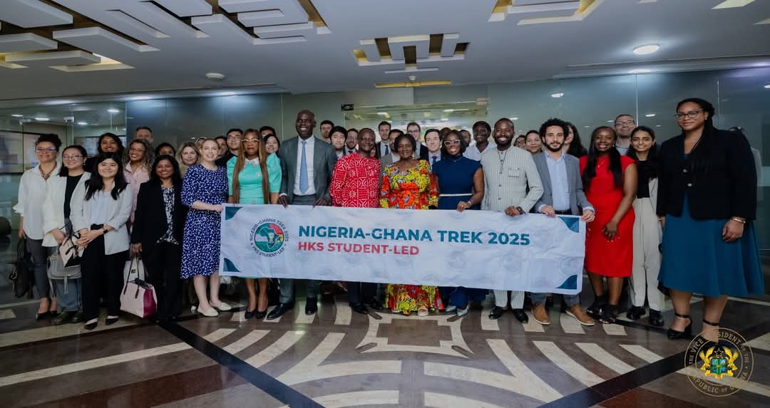 Students from MIT and Harvard Kennedy School, US engage with Ghana's Vice President, Prof. Naana Jane Opoku-Agyemang