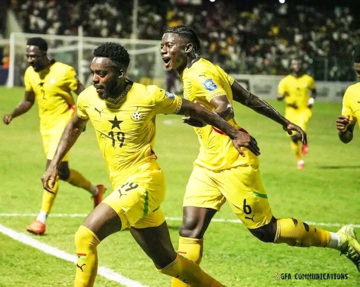 Black Stars jubilate after trashing Chad 5-0 in 2026 World Cup Qualifiers in Accra.