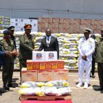 Defence Minister donates food Items to GAF
