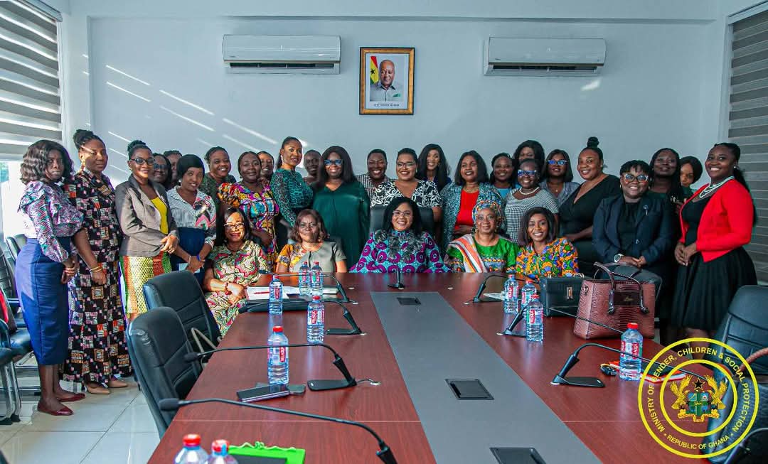 The Minister for Gender, Children, and Social Protection, Hon. Dr. Agnes Naa Momo Lartey