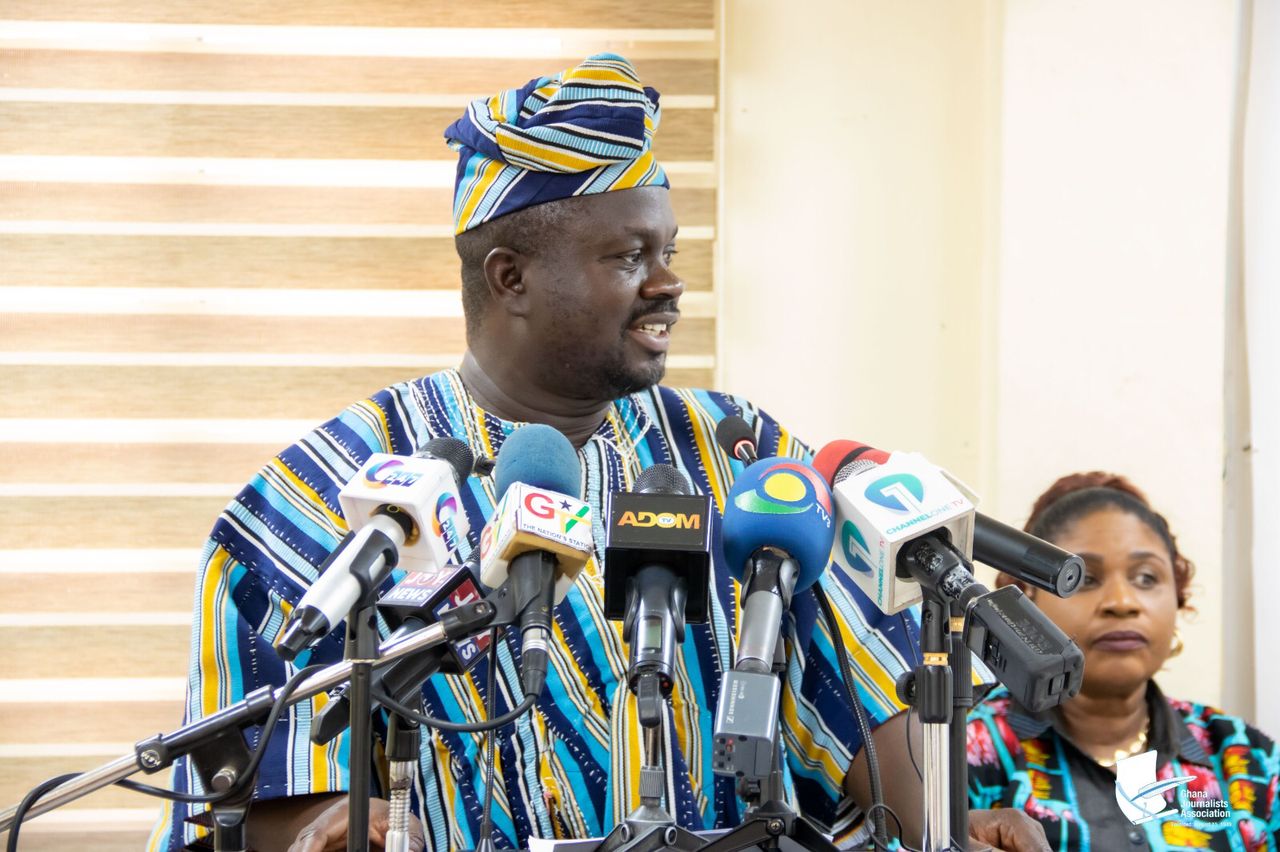 GJA President, Albert Dumfour