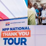 Dr. Bawumia begins Thank You tour from NPP National Office in Accra
