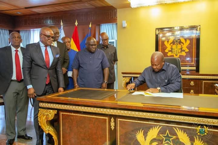 President Mahama signs Bills to abolish E-Levy, Betting Tax, and Emissions Levy