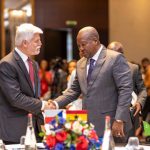 President John Mahama has asked Czech investors to join Ghana’s transformative agenda for mutual benefit. (Chez President Petr Pavel -L-President John Mahama -R-).