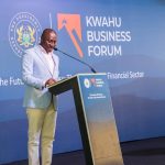 Minority Leader, Afenyo Markin speaks at Second Kwahu Business Forum.