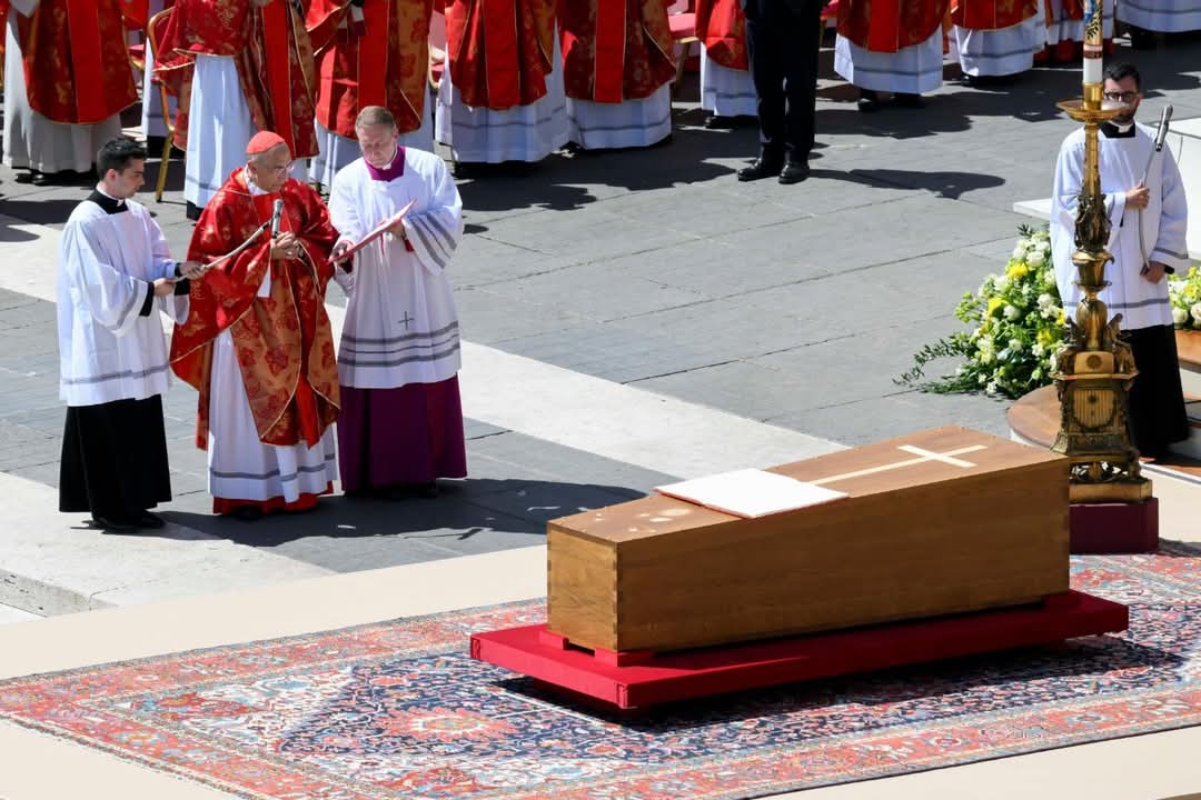 Pope Francis laid to rest in solemn ceremony in Rome