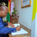 “Pope Francis was a good man! Personable and humane, with a good soul,” President Mahama stated.