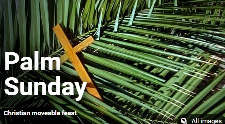 Palm Sunday remembers and celebrates when Jesus rode into Jerusalem on a donkey, as foretold in a prophecy in the Old Testament in Isaiah and Zechariah.