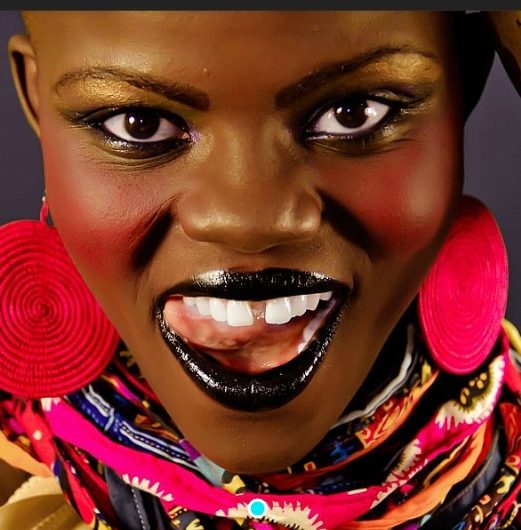 Wiyaala, a talented musician from Northern Ghana, is known for her high-energy live shows and captivating stage presence.