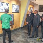 President Petr Pavel and Mr Samuel Okudzeto Ablakwa at the Kwame Nkrumah Memorial Park and Mausoleum