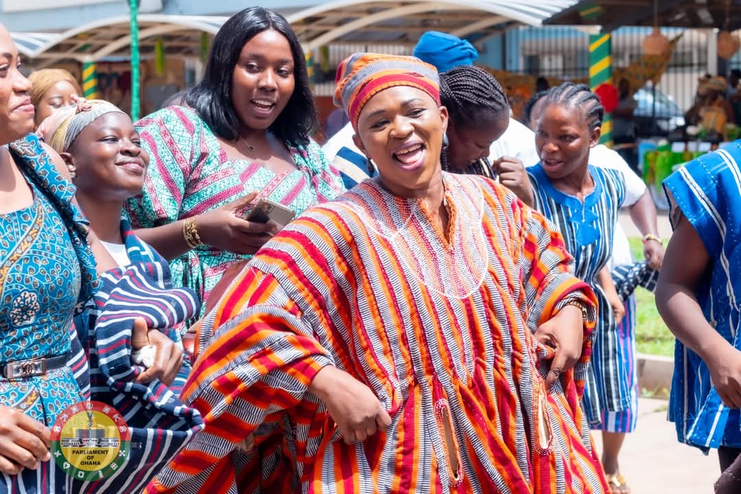As part of this year’s May Day celebrations, the Parliament of Ghana embraced a vibrant display of cultural heritage, with staff adorned in traditional attire representing the nation's diverse ethnic groups.