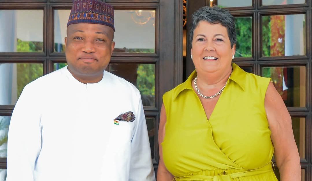 Before her departure from Post in Accra, Ghana, US Ambassador Virginia Palmer and Foreign Affairs Minister, Samuel Okudzeto Ablakwa met to discuss a wide range of issues regarding Ghana US relations.