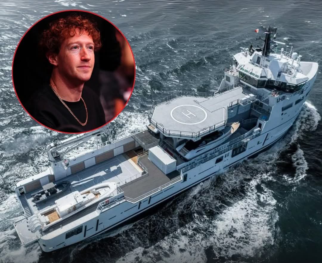Meta CEO Mark Zuckerberg purchases 118-meter megayacht Launchpad and its accompanying shadow vessel, Wingman, earlier in 2024, both valued at around $330 million.