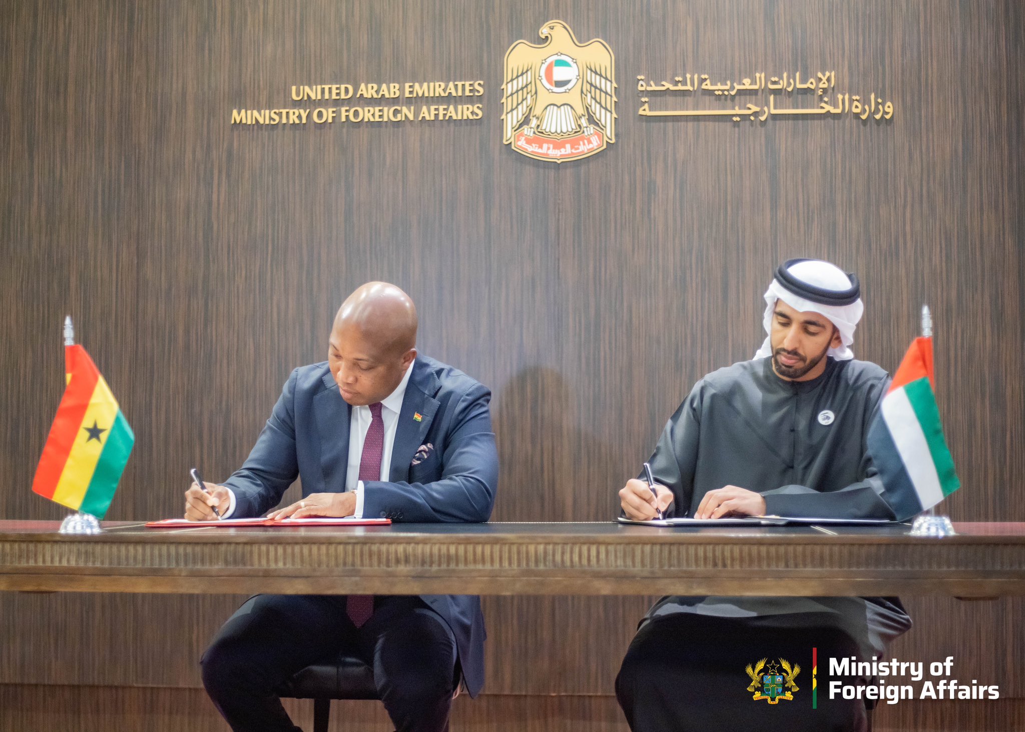 Following the visit, Ghana secured commitments from UAE companies who will be arriving in Ghana over the next few weeks to invest in sectors such as renewable energy, AI, education, health, aviation and defense