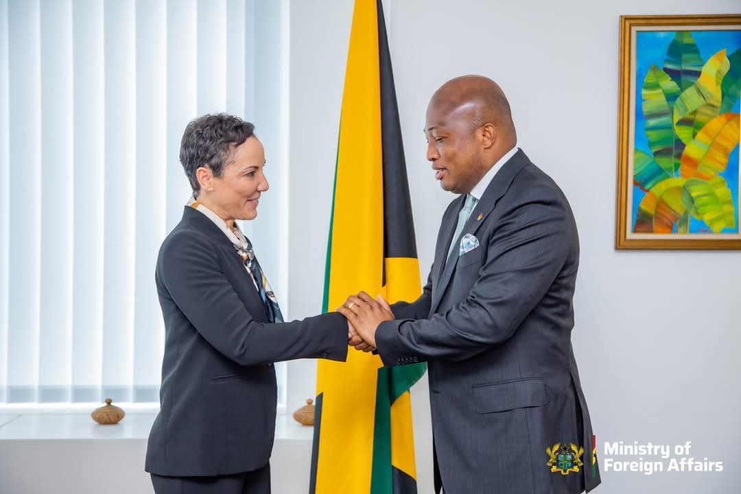 An immensely successful meeting with my counterpart, Senator the Honourable Kamina Johnson Smith (MP) when we met on the margins of the OACPS summit in Brussels