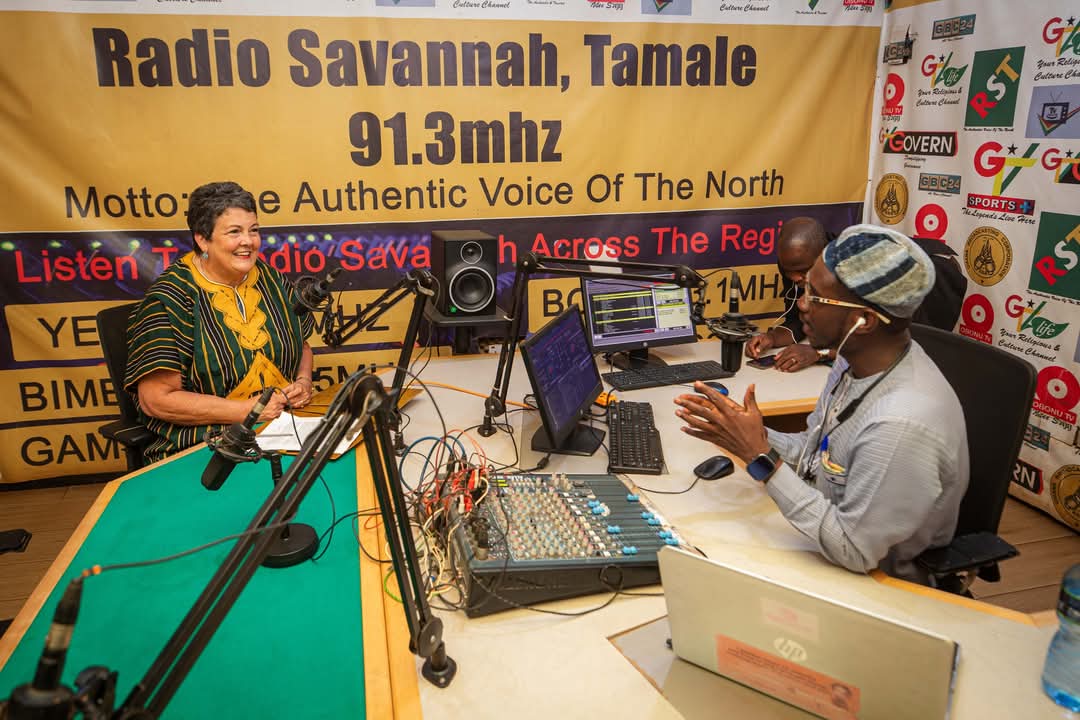 As part of her farewell engagements, Ambassador Virginia Palmer visited Tamale one final time before departing post.