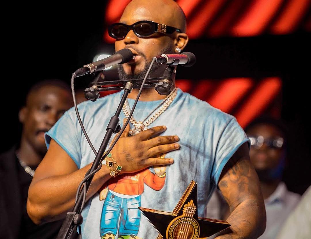 "My first year when I broke out, I received seven nominations and left with zero awards. When some people were laughing, I worked harder and today I am the chosen one," King Promise said