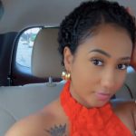 Ghanaian socialite and musician Mona Faiz Montrage, popularly known as Hajia4Reall reunites with family in Accra.
