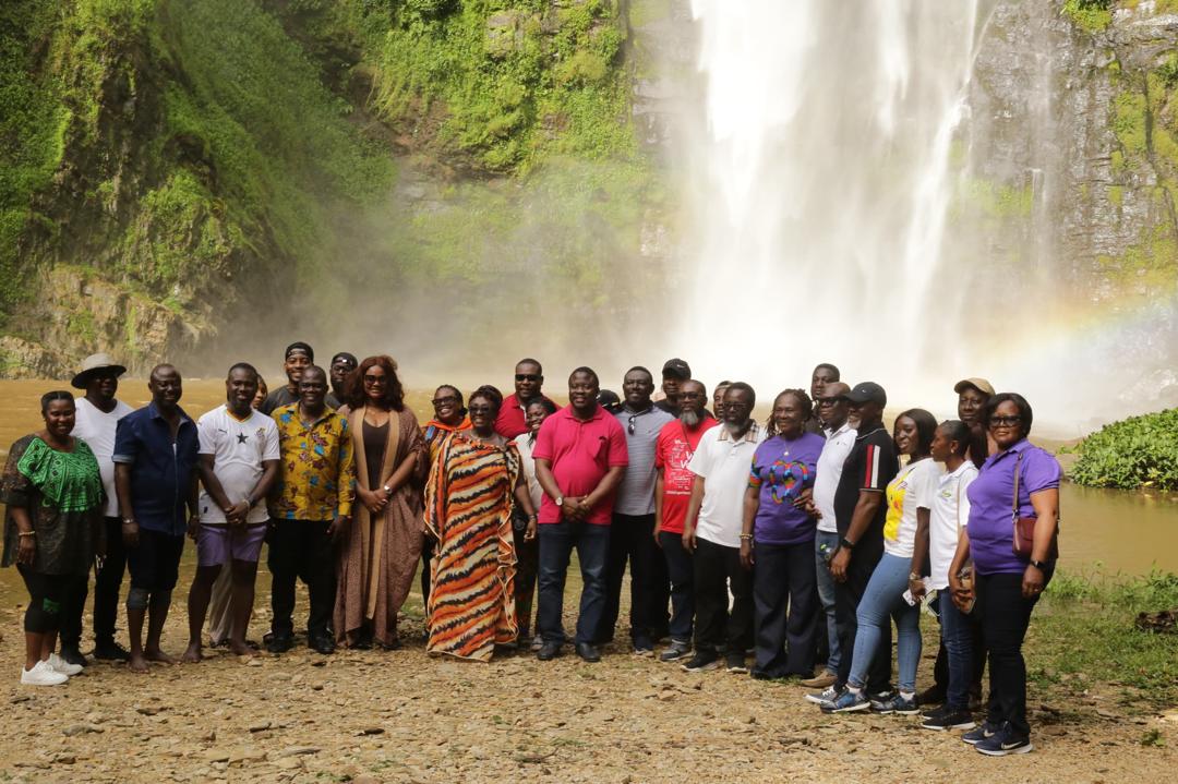 Madam Abla Dzifa Gomashie,, Minister of Tourism, Culture and Creative Arts, is embarking on a nationwide tour of all the tourist sites in Ghana, starting with the Volta Region.