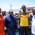 Businessman Seidu Agongo gifts new car to Black Stars goalkeeper Benjamin Asare