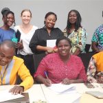 The official signing of the agreement took place at GIZ Governance & Peace office in Accra. 