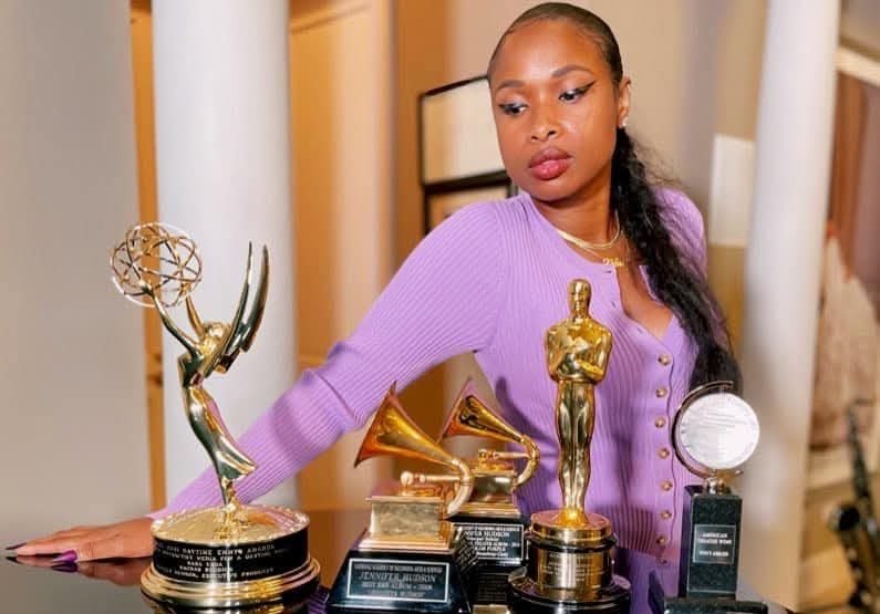 Jennifer Hudson goes down in history as the youngest African-American in time to win an Oscar. She is also the youngest woman in history to complete the EGOT.