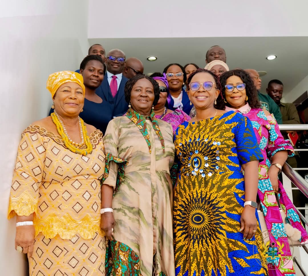 The entities included, reps from the Bank of Ghana, the Ministry of Finance, market queens, a microfinance and susu operator, and committee members from the Vice President's Office.