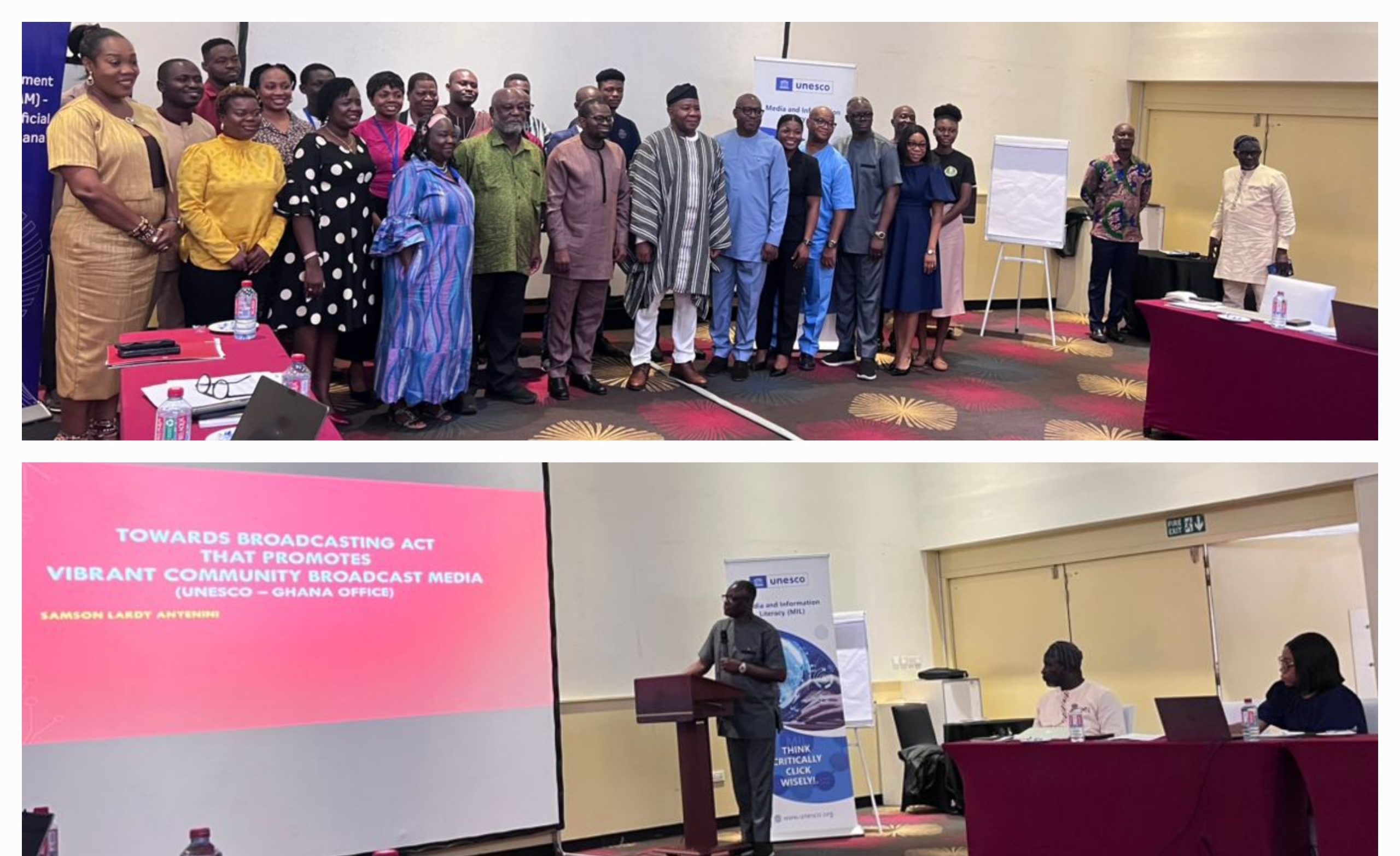 Speaking during the event, Mr. Muokala underscored the role of community broadcasting in giving voice to marginalized and rural populations