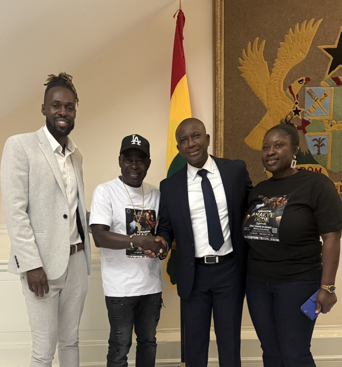 It was part of activities to mark Amakye Dede's 50th anniversary concert.