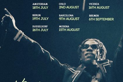 Ghanaian singer and rapper King Paluta is preparing to embark on a musical tour of five European nations.