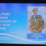Squadron Leader Sharon Syme of Ghana named the 2024 Military Gender Advocate of the Year