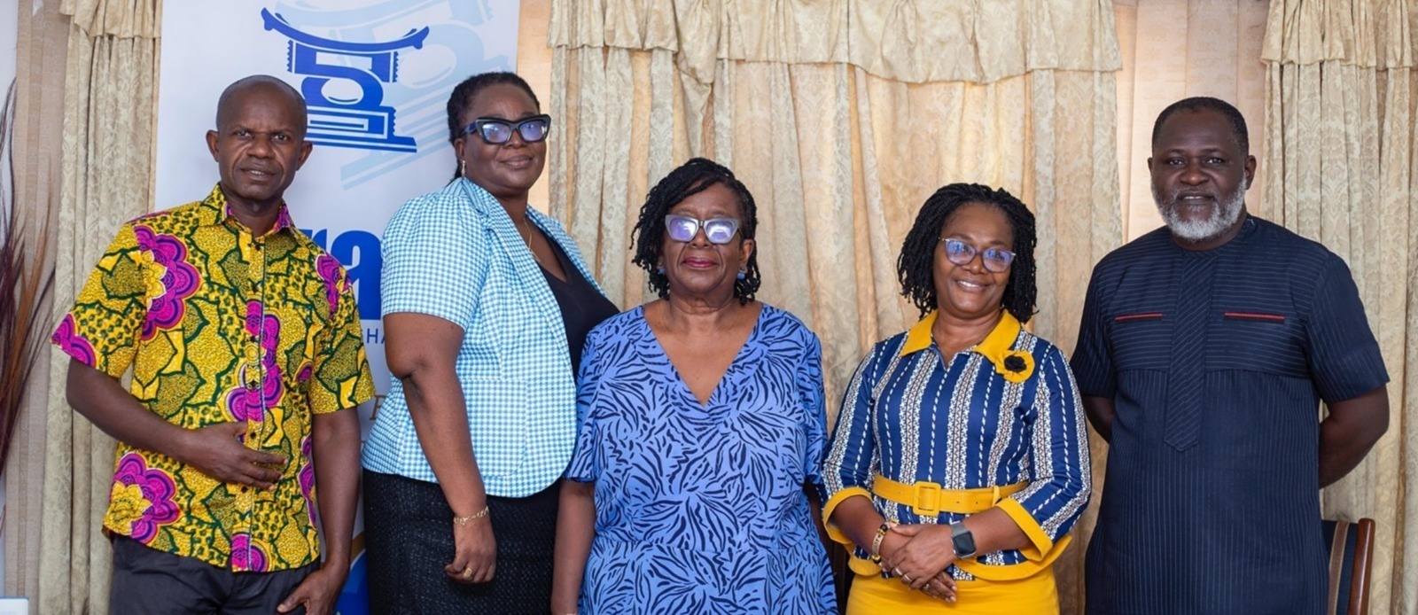 A group photo of Management of GPA and Afram Publications after the balloting session.