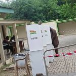 Voting progressing smoothly at Centre- Ghana Broadcasting Corporation in Accra.