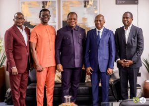 Leaders of Ghana and Benin Assemblies of God after their meeting in Accra.