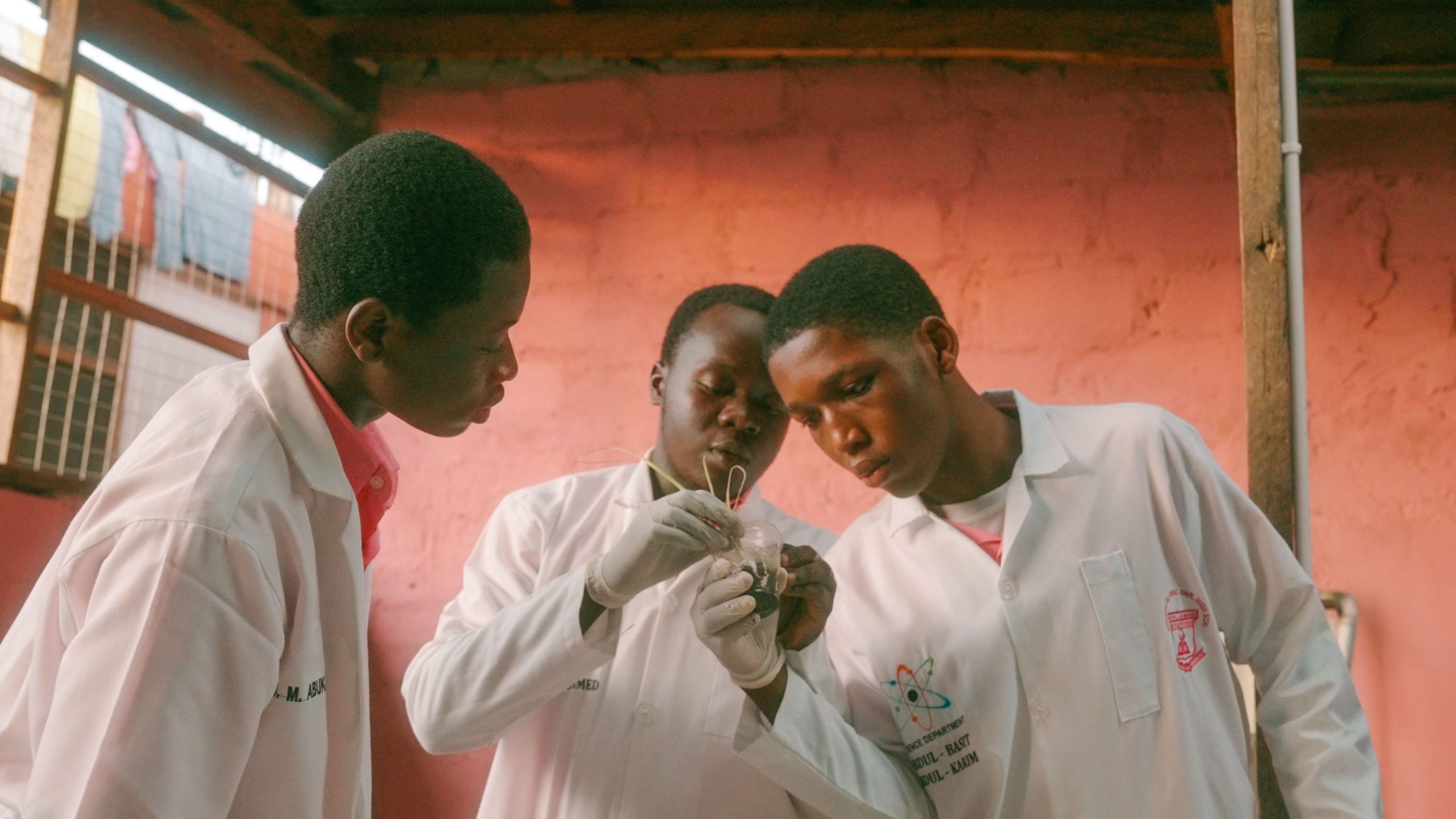 Students of Sakafia Islamic Senior High School (Winner of the 2025 Zayed Sustainability Prize in the Global High Schools – Sub-Saharan Africa category) 