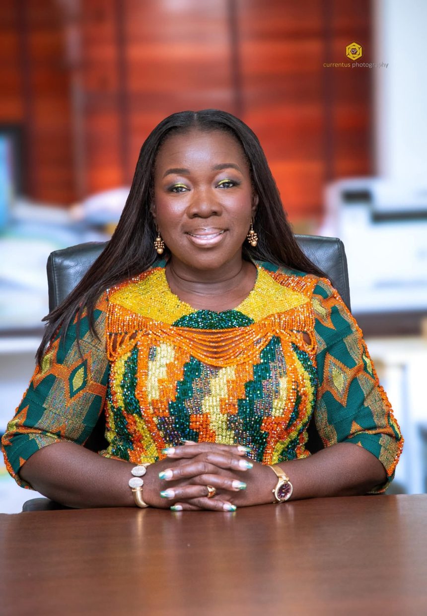 Minister for Trade, Agribusiness and Industry, Elizabeth Ofosu-Adjare,