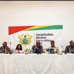 Constitution Review Committee on eighth zonal public engagement in Takoradi in the Western Region.