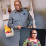 President Mahama and Wife Lordina.