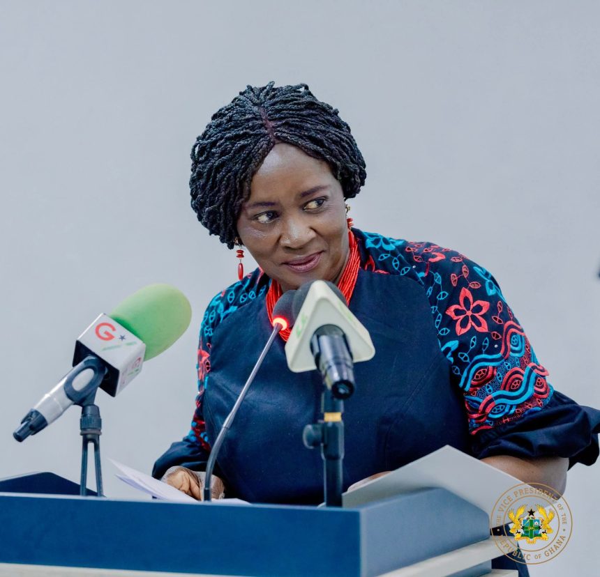 Vice President Opoku-Agyemang speaks at the Second Extraordinary Inter-Governmental Action Group Against Money Laundering in West Africa (GIABA) Ministerial Committee (GMC) meeting in Accra.