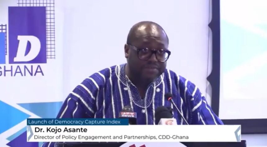 Dr. Kojo Asante Warns Against Entrenched Political Capture at Launch of Democracy Capture Index