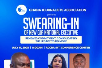 Albert Kwabena Dwumfour will be officially sworn in as President of the GJA. Other executives to be sworn in include Rebecca Ekpe as Vice President, Dominic Hlordzi as General Secretary, Suleiman Mustapha as Organising Secretary, Bertha Badu-Agyei as Treasurer, and Zadok Kwame Gyesi as Public Affairs Officer.