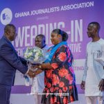 Editor in- chief at the Ghana Broadcasting Corporation (GBC), Rebecca Ekpe has been officially sworn in as the new Vice President of the Ghana Journalists Association (GJA) at a ceremony held at the Accra International Conference Centre.