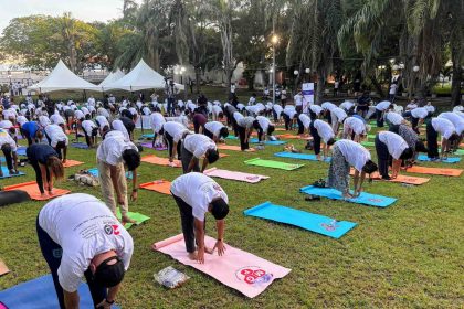 instructors.  Recognizing yoga as a holistic approach to health and well-being, the United Nations General Assembly in 2014 declared June 21 as International Day of Yoga, with the first observance held in 2015. 